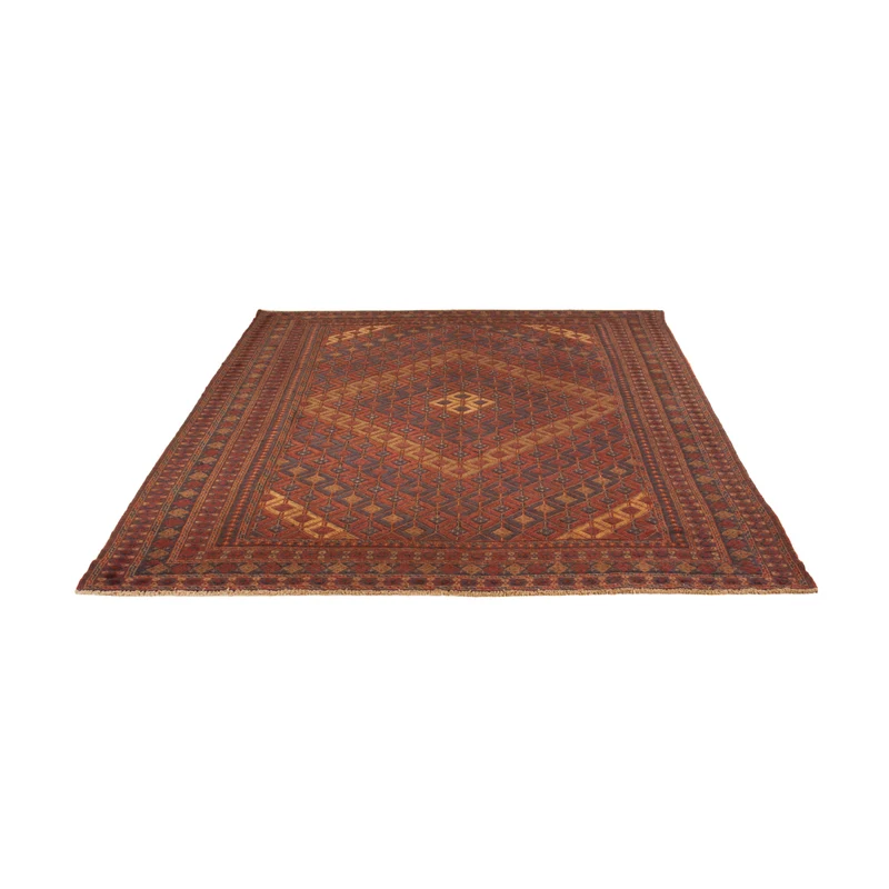 Kelim Afghan Teppich 204x287cm - rot