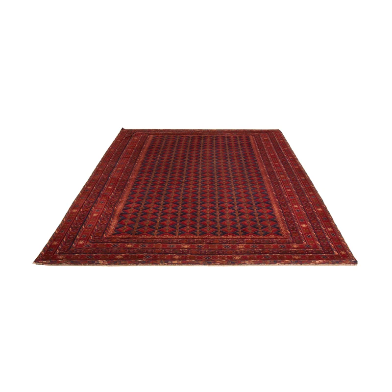 Kelim Afghan Teppich 198x294cm - rot