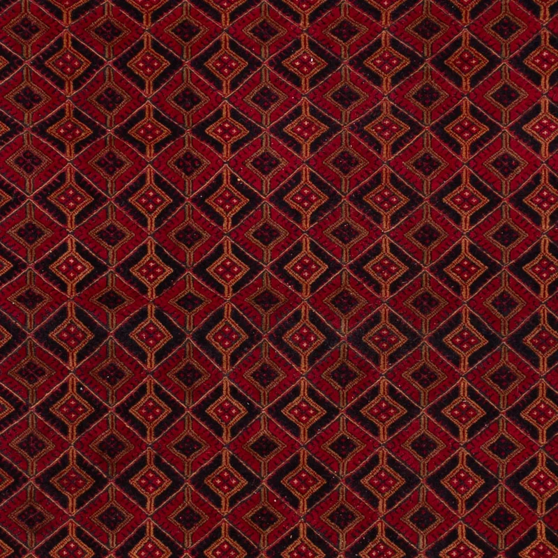 Kelim Afghan Teppich 201x291cm - rot