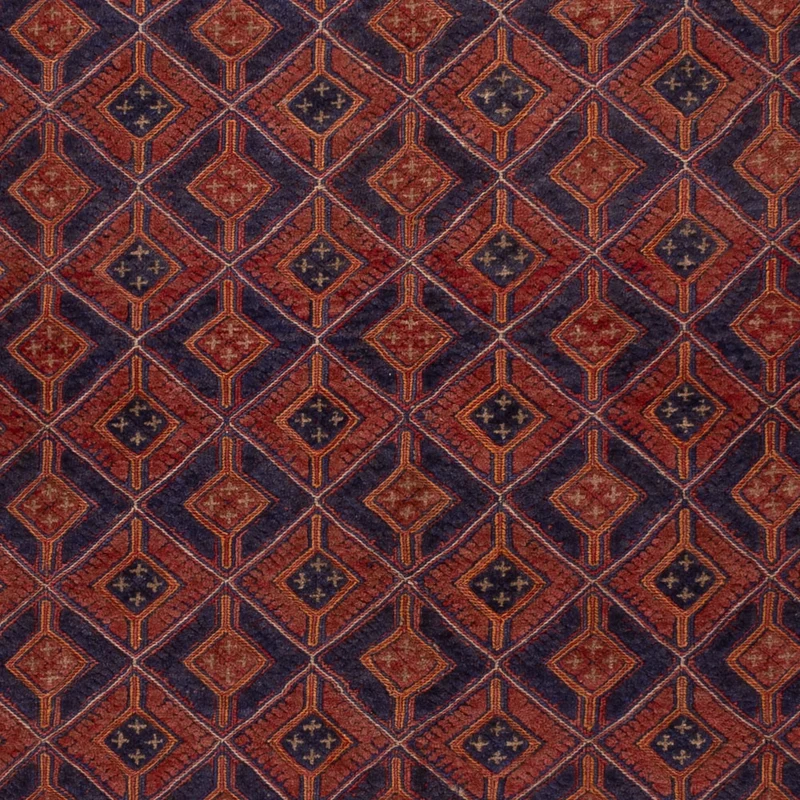 Kelim Afghan Teppich 205x283cm - rot