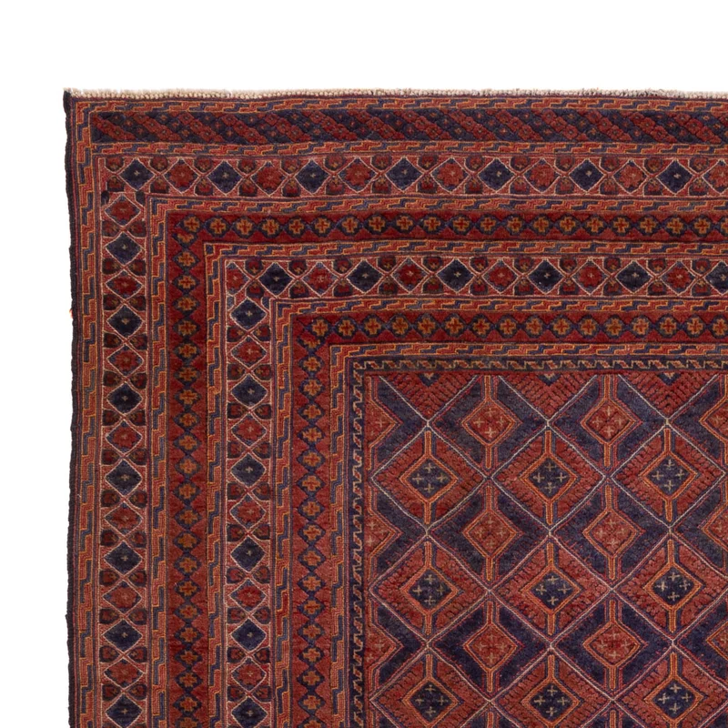 Kelim Afghan Teppich 205x283cm - rot