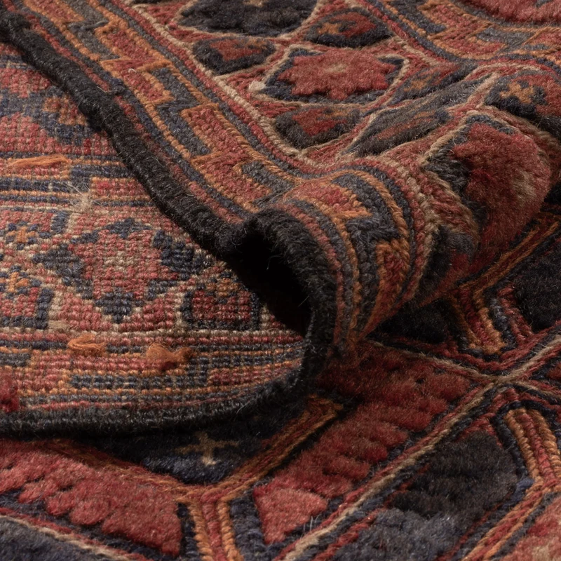 Kelim Afghan Teppich 205x283cm - rot