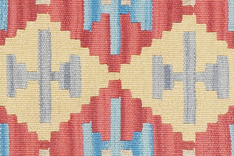 Kelim Gashgai · Handgewebt – Beige, 189x58 cm