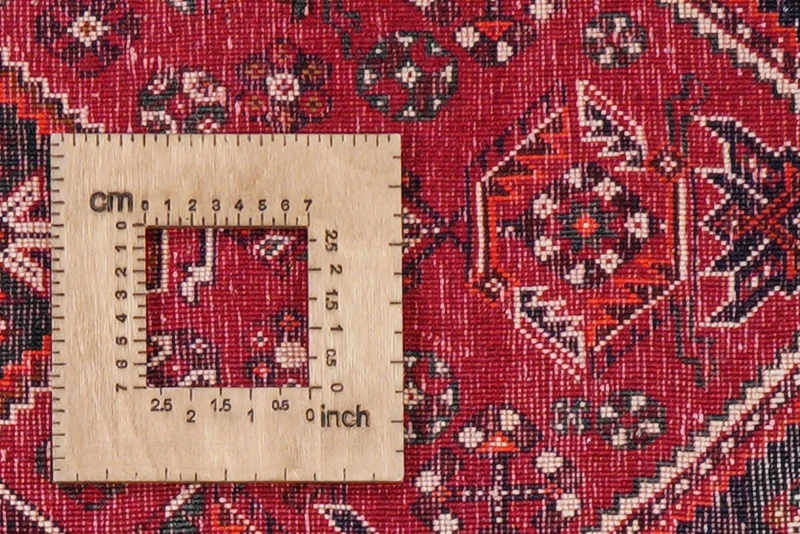 Gashgai · Handgeknüpft – Rot, 301x82 cm