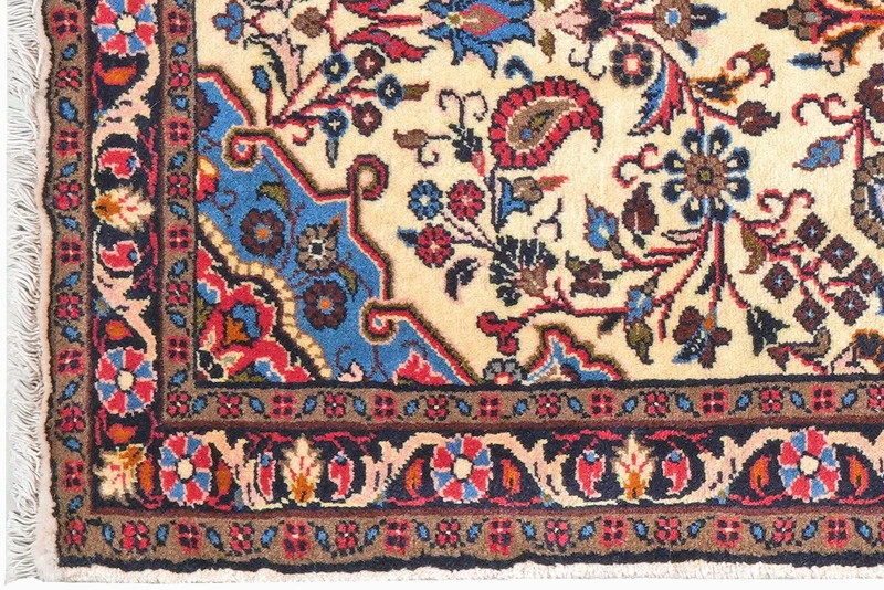 Mehreban · Handgeknüpft – Beige, 185x78 cm