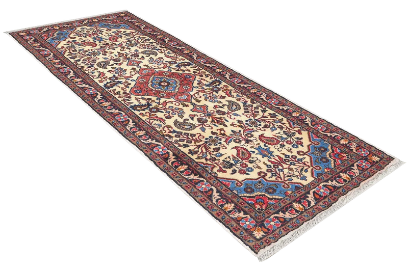 Mehreban · Handgeknüpft – Beige, 185x78 cm