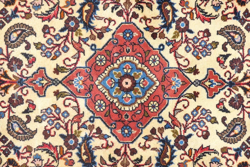 Mehreban · Handgeknüpft – Beige, 185x78 cm