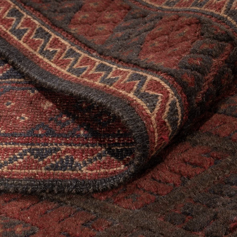 Kelim Afghan Teppich 200x295cm - rot