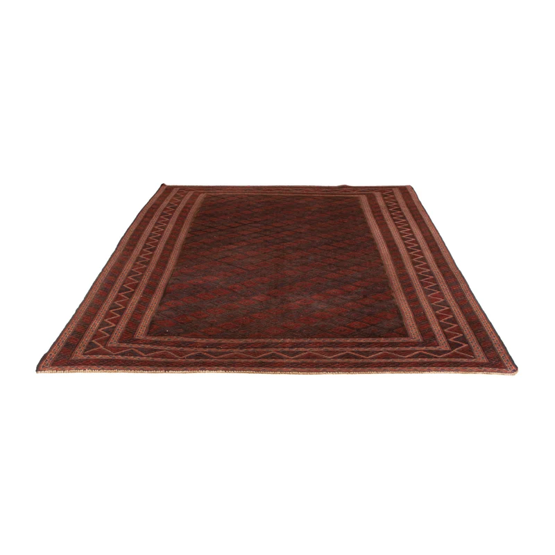 Kelim Afghan Teppich 200x295cm - rot