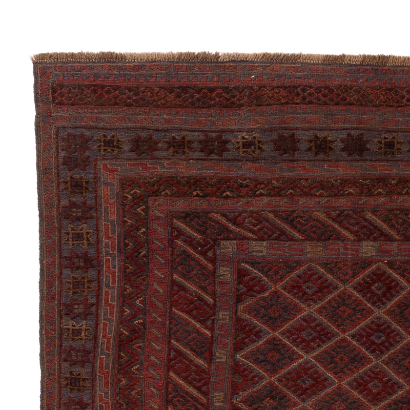 Kelim Afghan Teppich 207x284cm - rot