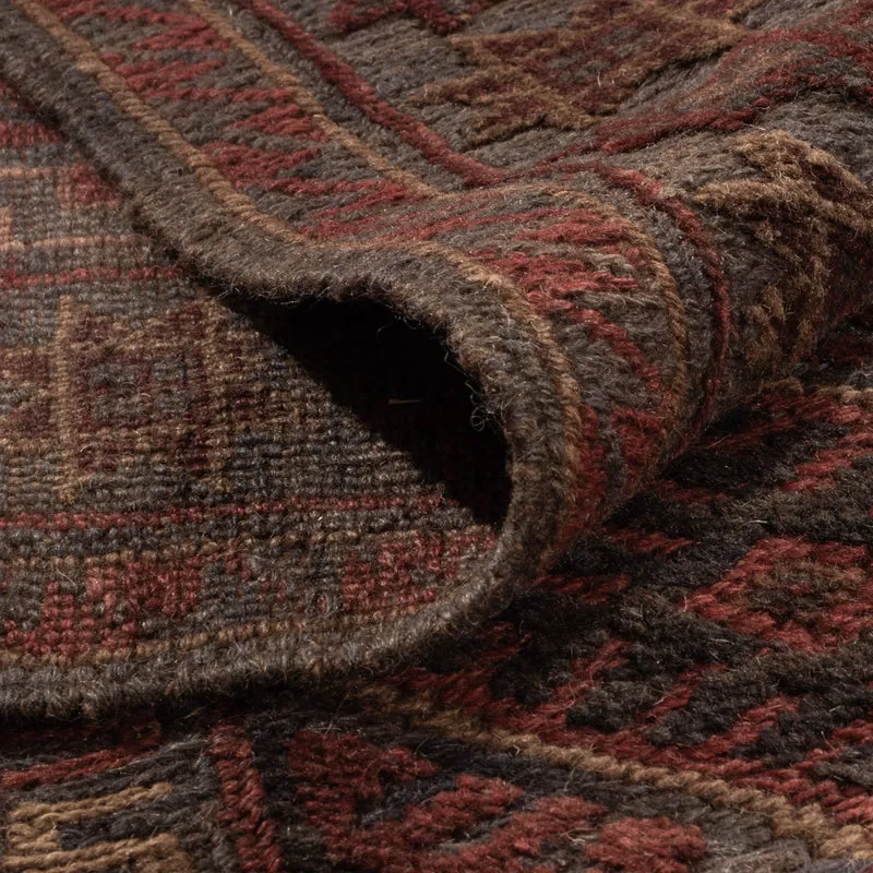 Kelim Afghan Teppich 207x284cm - rot
