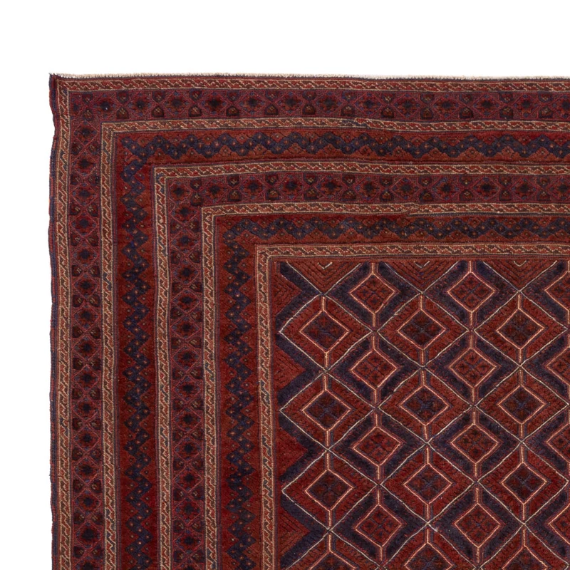Kelim Afghan Teppich 203x287cm - rot