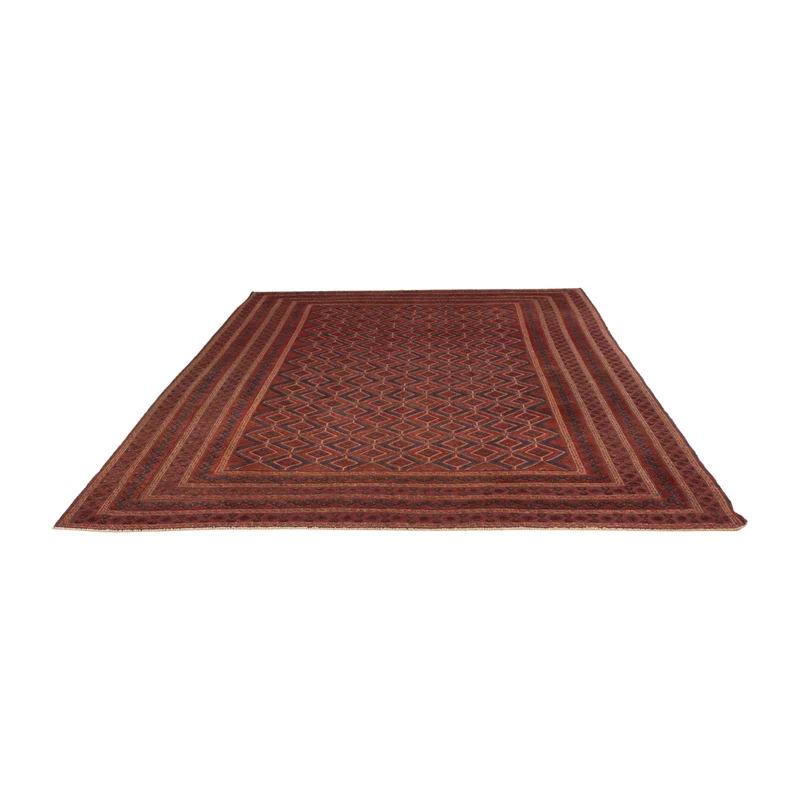 Kelim Afghan Teppich 203x287cm - rot