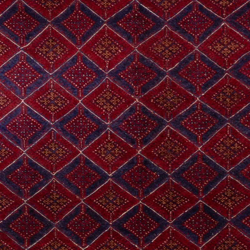 Kelim Afghan Teppich 202x284cm - rot