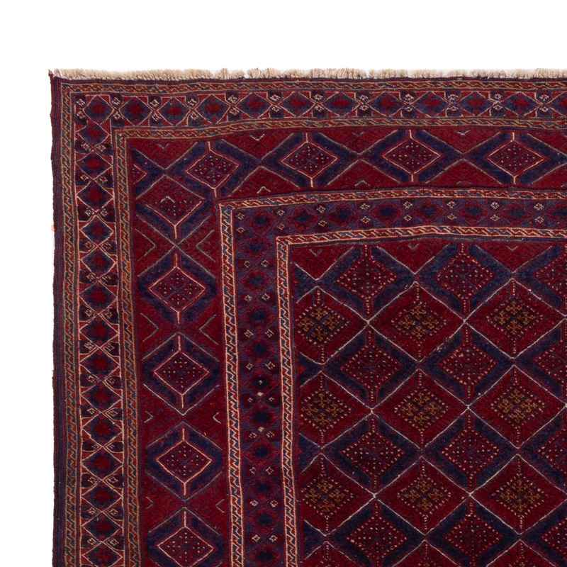 Kelim Afghan Teppich 202x284cm - rot