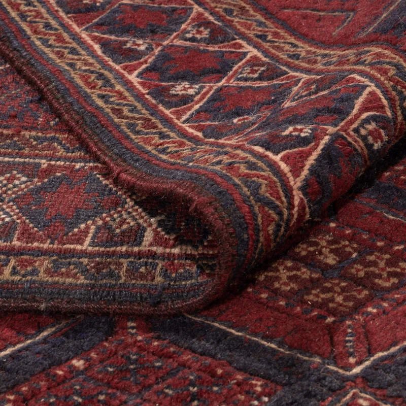 Kelim Afghan Teppich 202x284cm - rot