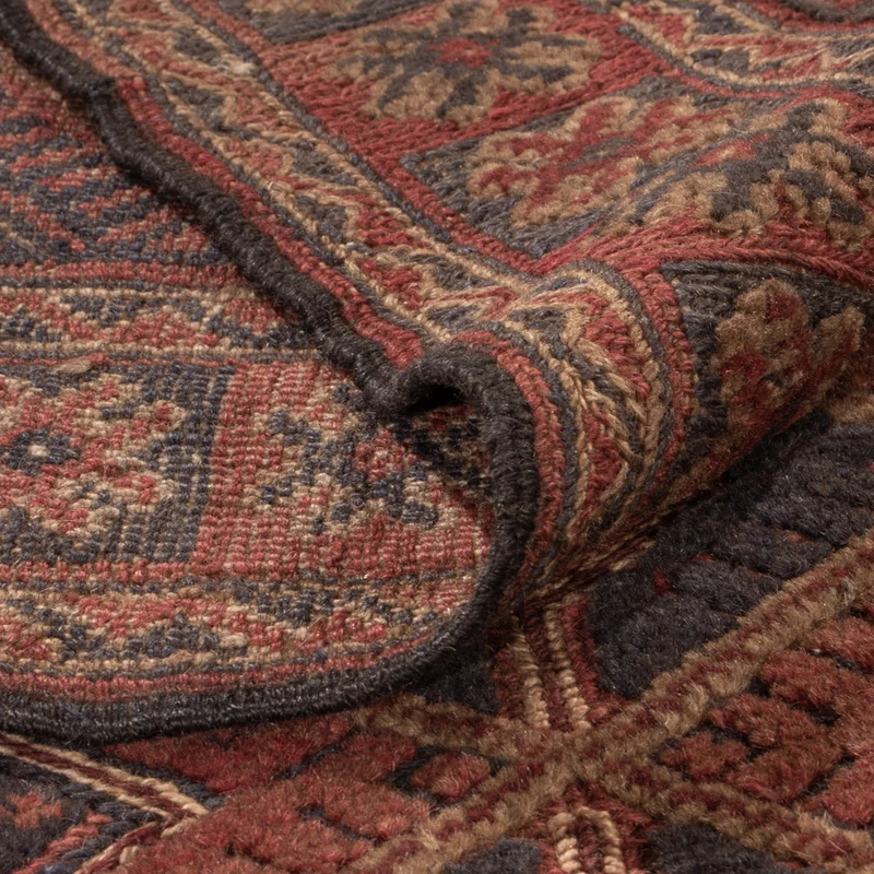 Kelim Afghan Teppich 206x278cm - rot
