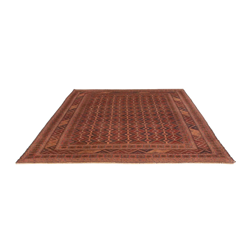 Kelim Afghan Teppich 206x278cm - rot