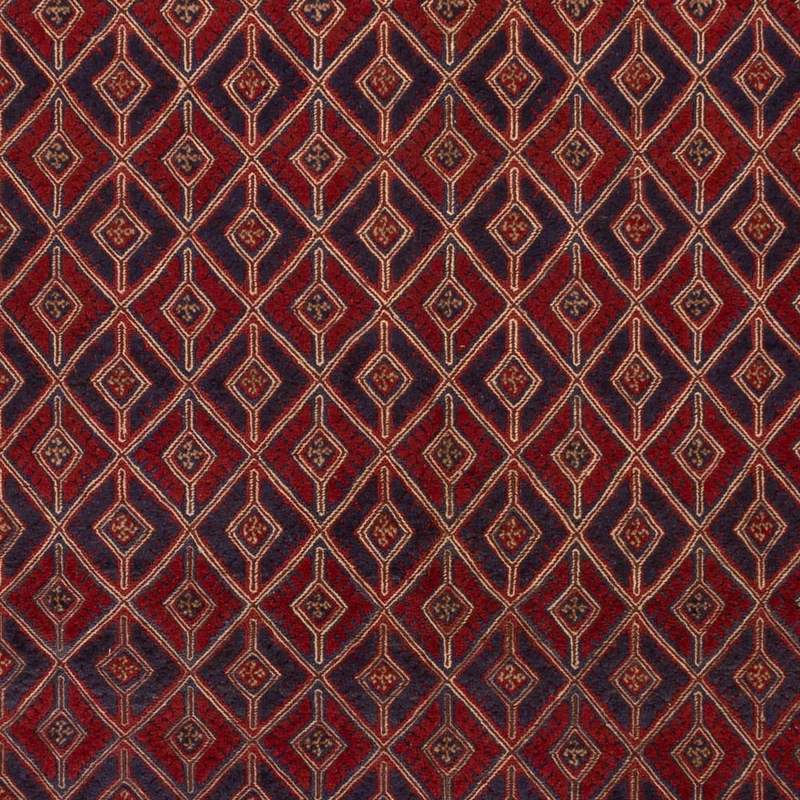 Kelim Afghan Teppich 203x283cm - rot