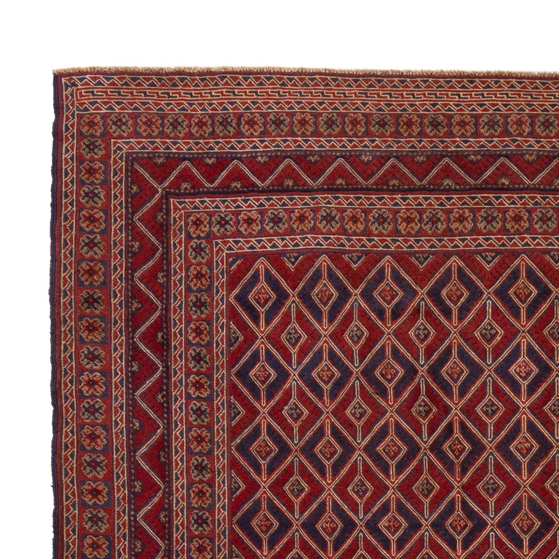 Kelim Afghan Teppich 203x283cm - rot