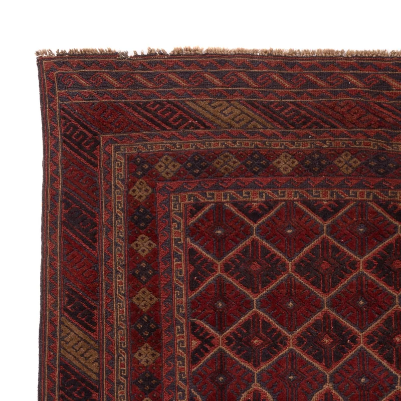 Kelim Afghan Teppich 201x285cm - rot