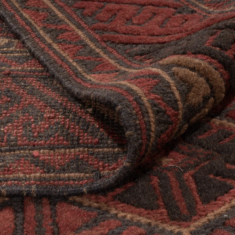 Kelim Afghan Teppich 201x285cm - rot