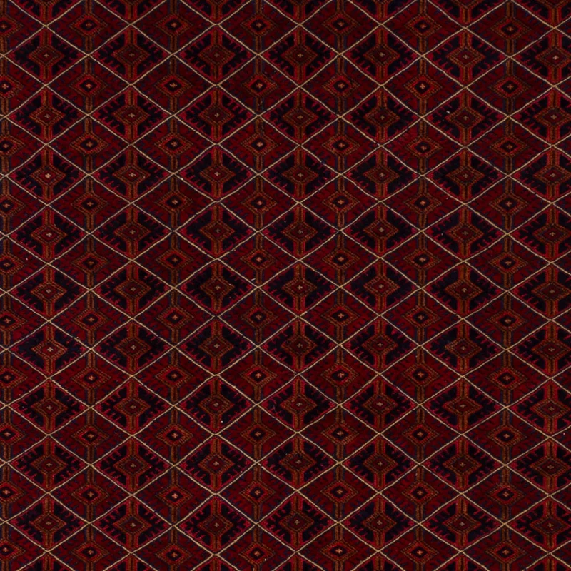 Kelim Afghan Teppich 195x292cm - rot