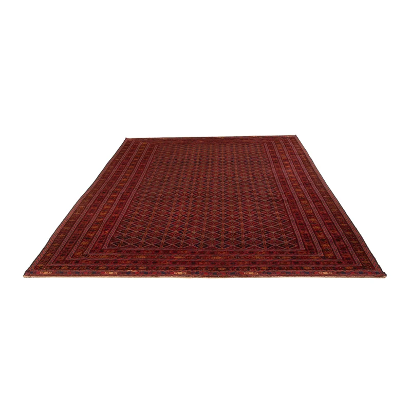 Kelim Afghan Teppich 195x292cm - rot