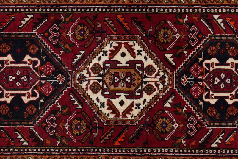 Gashgai · Handgeknüpft – Rot, 196x78 cm