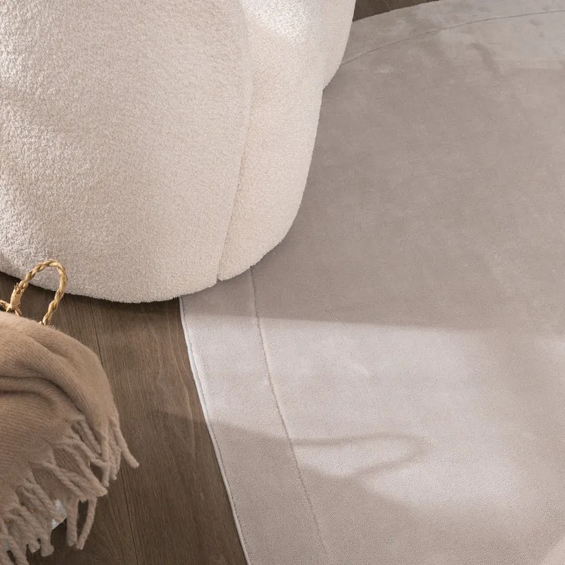 Teppich Organisch - Halo Pebble Grau