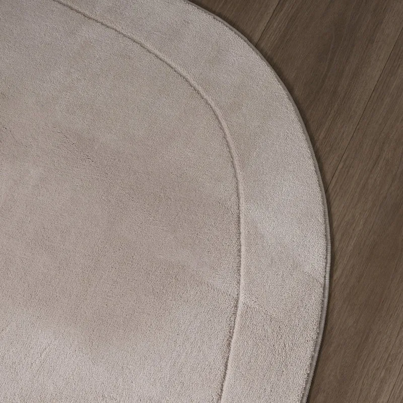 Teppich Organisch - Halo Pebble Grau