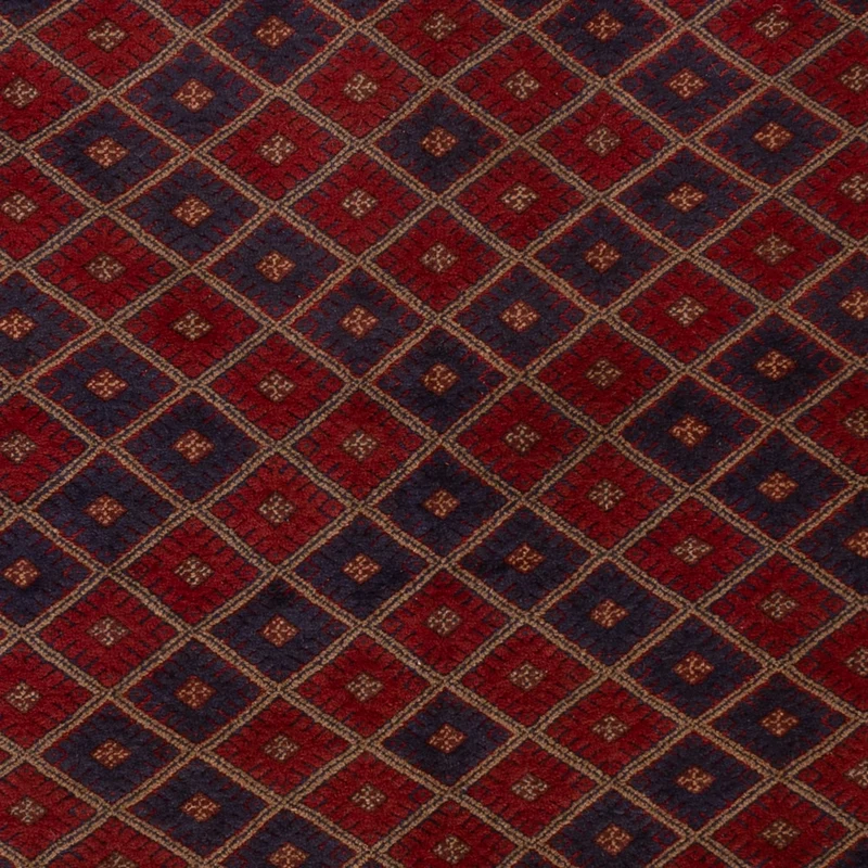 Kelim Afghan Teppich 212x265cm - rot