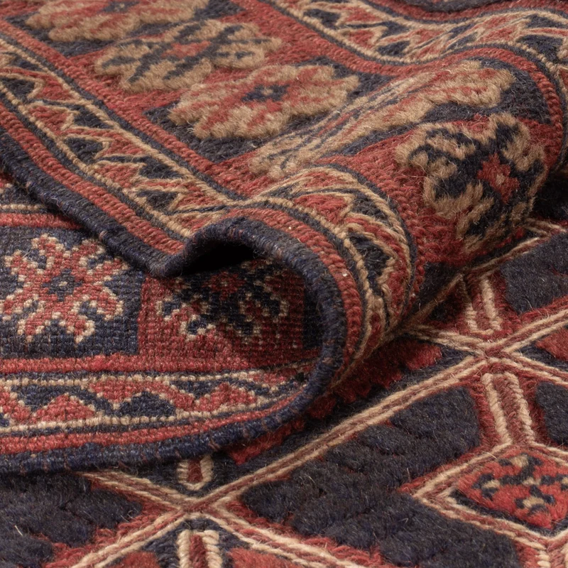 Kelim Afghan Teppich 201x283cm - rot