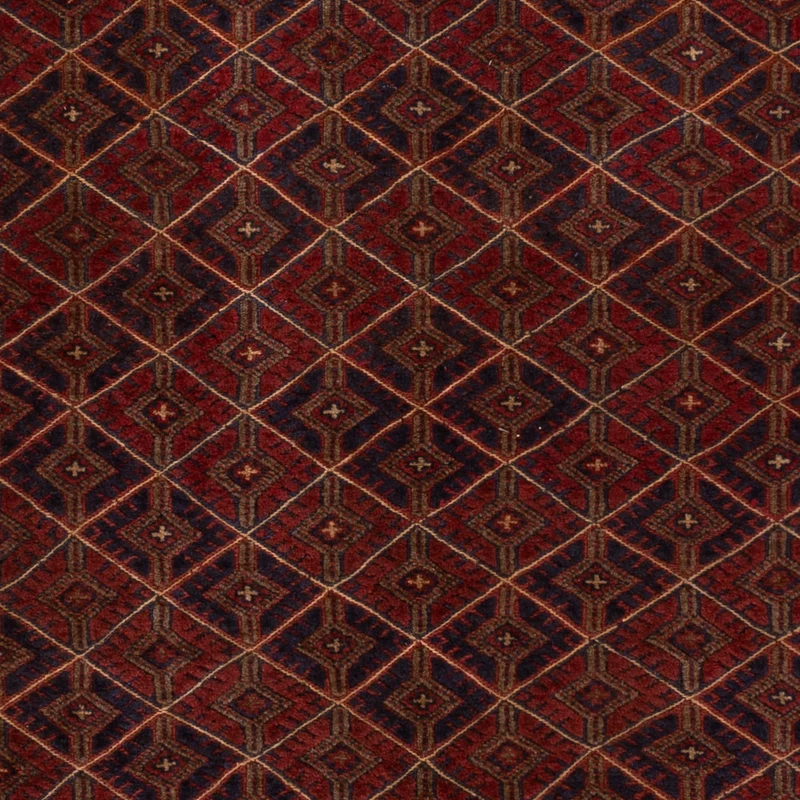 Kelim Afghan Teppich 197x285cm - rot