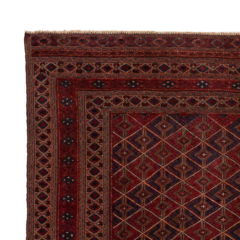 Kelim Afghan Teppich 197x285cm - rot
