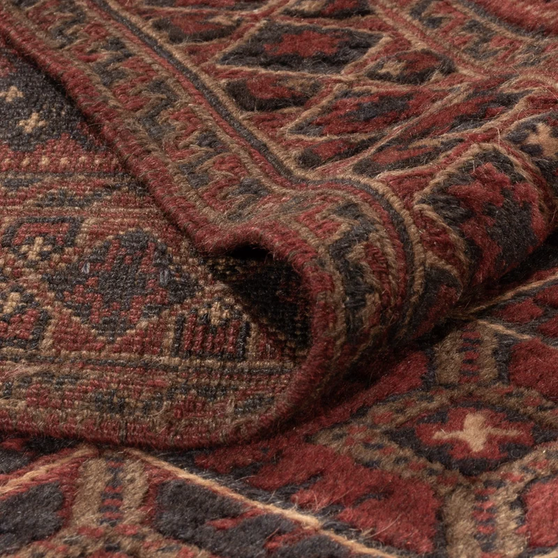Kelim Afghan Teppich 197x285cm - rot