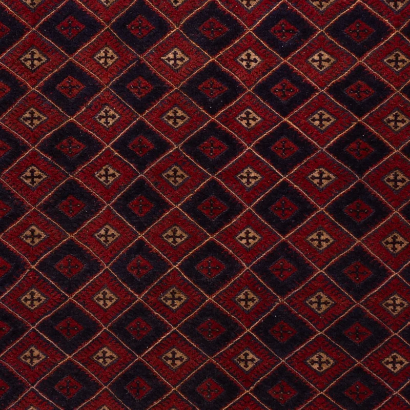 Kelim Afghan Teppich 207x273cm - rot