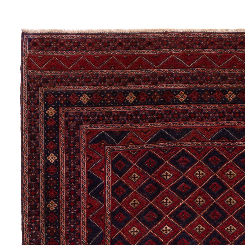 Kelim Afghan Teppich 207x273cm - rot