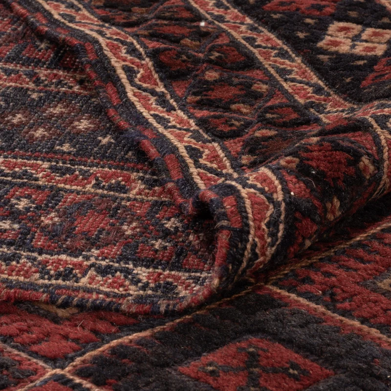 Kelim Afghan Teppich 207x273cm - rot