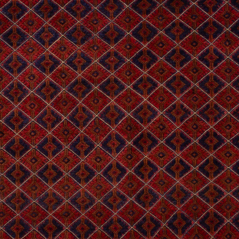 Kelim Afghan Teppich 209x267cm - rot
