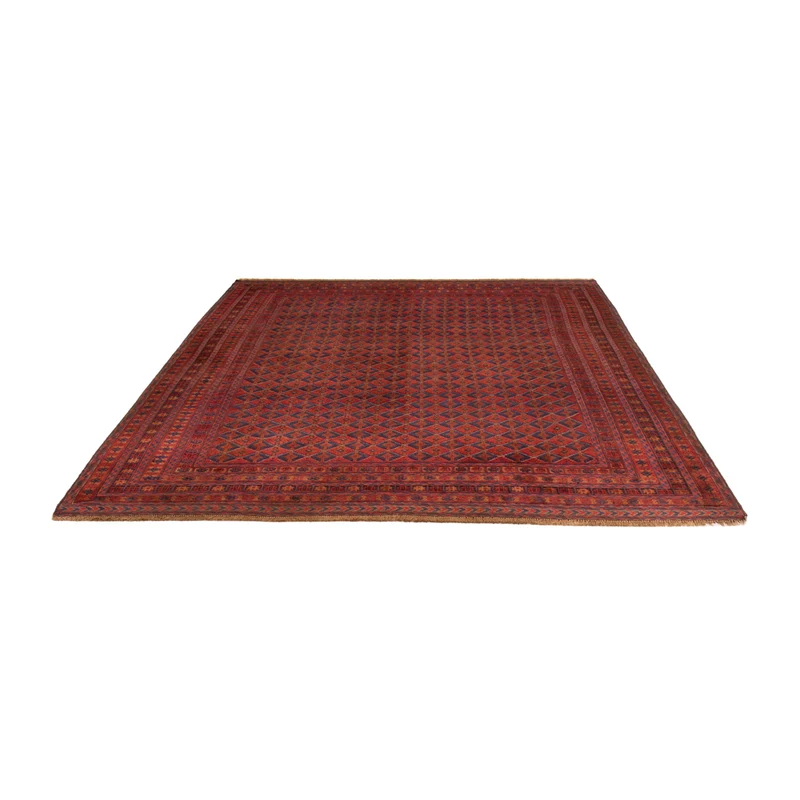 Kelim Afghan Teppich 209x267cm - rot