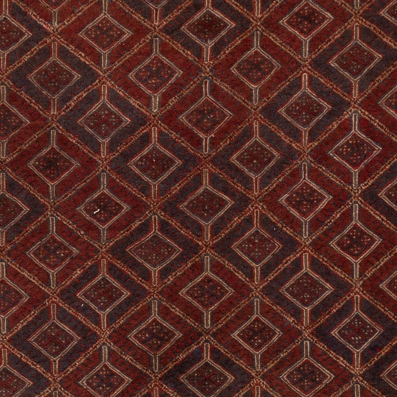 Kelim Afghan Teppich 198x281cm - rot