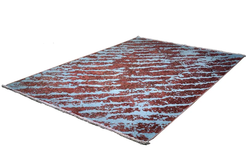 Vintage · Handgeknüpft – Blau, 276x191 cm