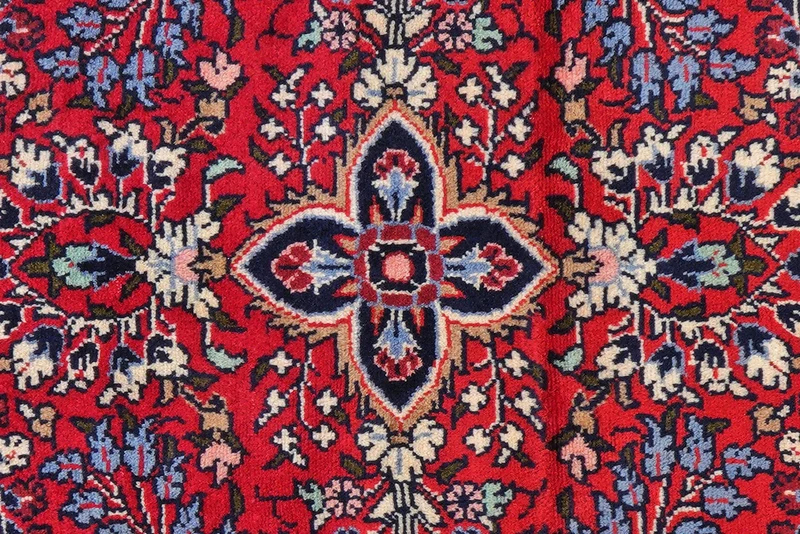 Mehreban · Handgeknüpft – Rot, 310x87 cm