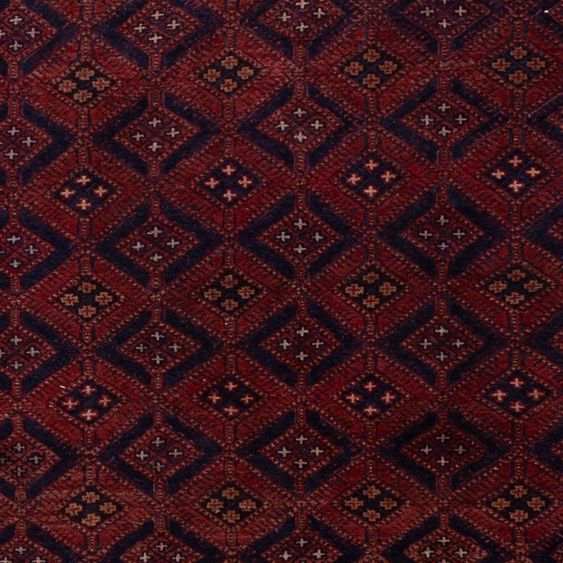 Kelim Afghan Teppich 198x269cm - rot