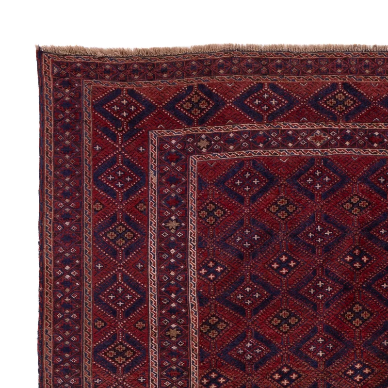 Kelim Afghan Teppich 198x269cm - rot
