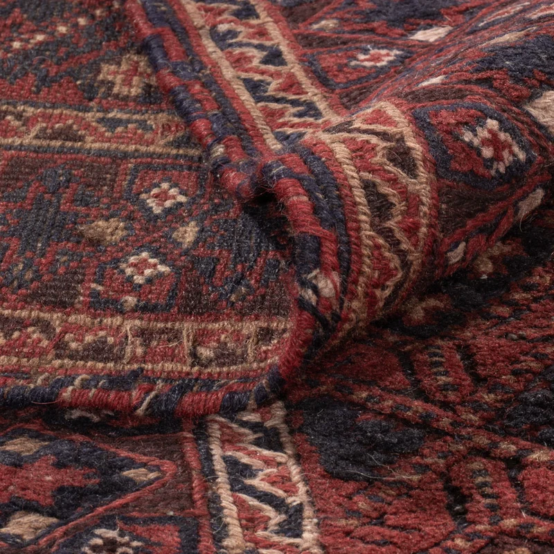 Kelim Afghan Teppich 198x269cm - rot