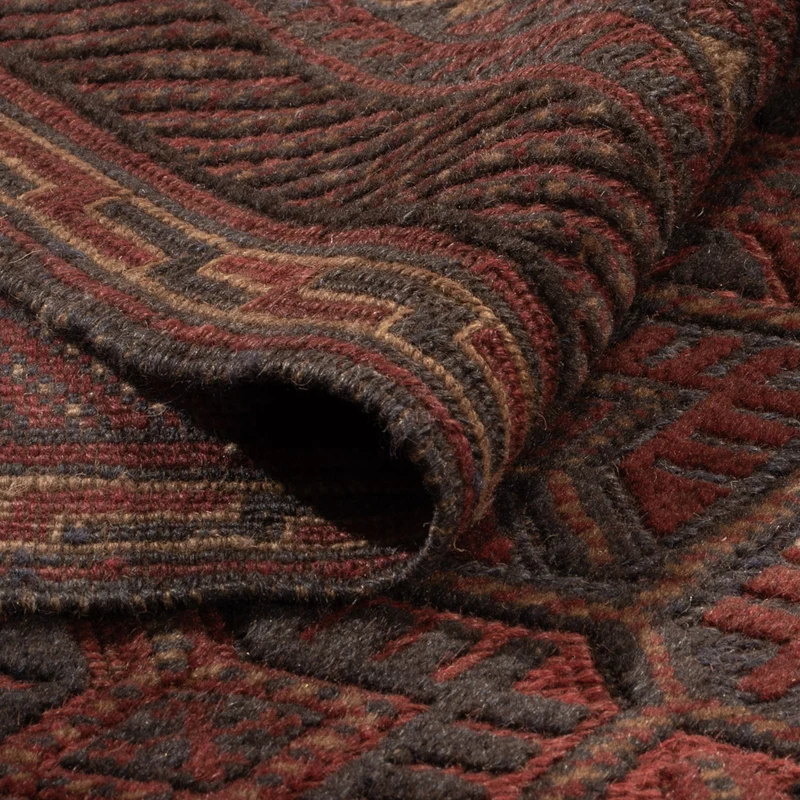 Kelim Afghan Teppich 200x264cm - rot
