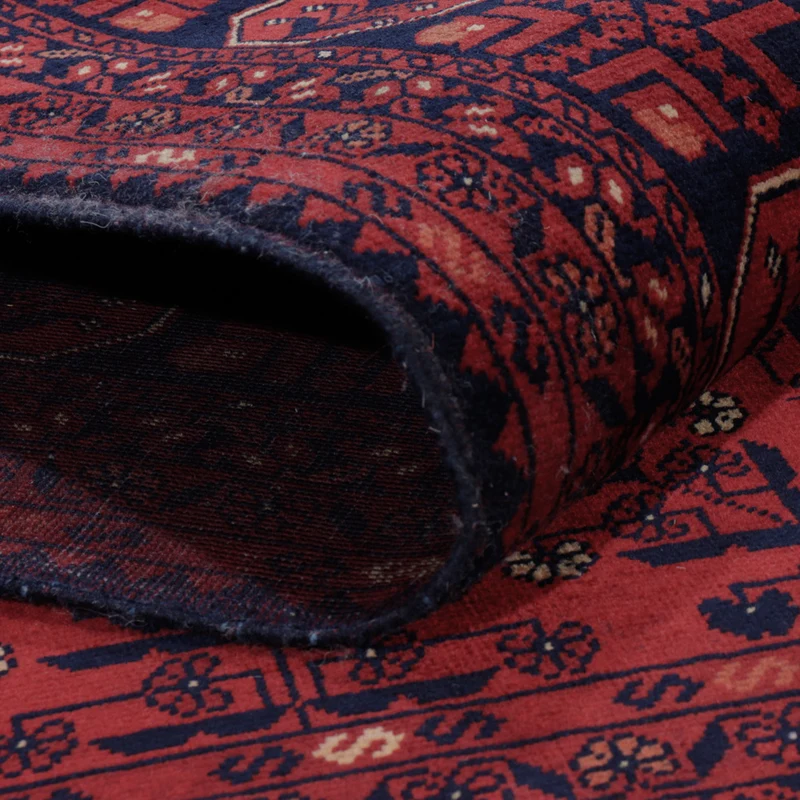 Afghan Teppich 155x196cm - Orientteppich - rot