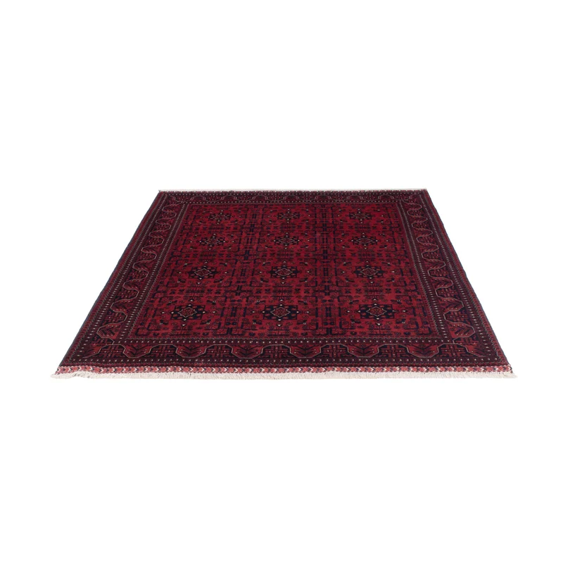 Afghan Teppich 154x195cm - Orientteppich - rot